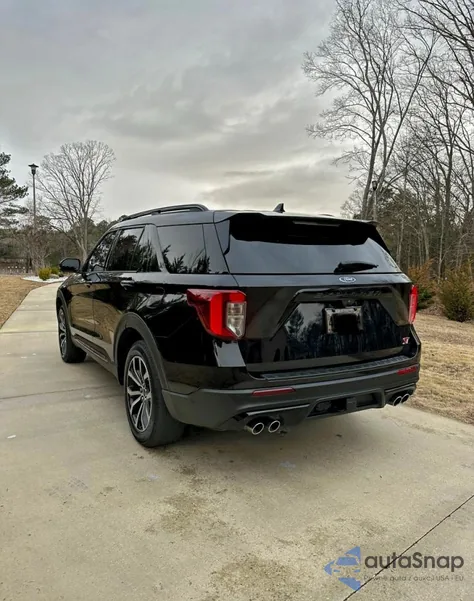 2020 Ford Explorer St from USA, damaged, VIN 1FM5K8GC4LGA09080